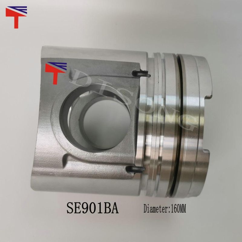 High-Performance Diesel Engine Engineering Machinery Parts Piston Se901ba for Engine Parts 4000 Generator Set Diameter 160mm