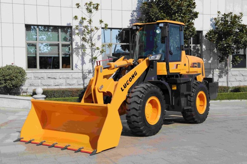 LG946 Lugong 1-2.5ton Mini Hydraulic Front End Loader Small Wheel Loader