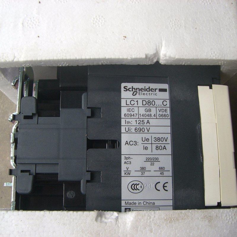 LC1-F800 AC/DC Contactor with 3/4phase Coil Controls