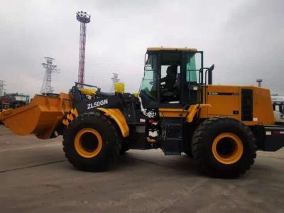 China Brand 5t Wheel Loader Zl50gn Hydraulic Wheel Loader with Good Price