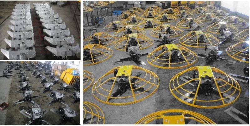 Concrete Machinery Moving Wheel Power Trowel Factory