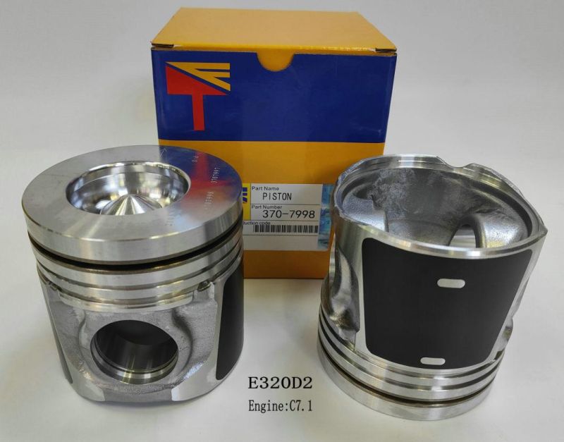 High-Performance Diesel Engine Engineering Machinery Parts Piston 370-7998 for Engine Parts E323D E320d2 C7.1 C7 Generator Set