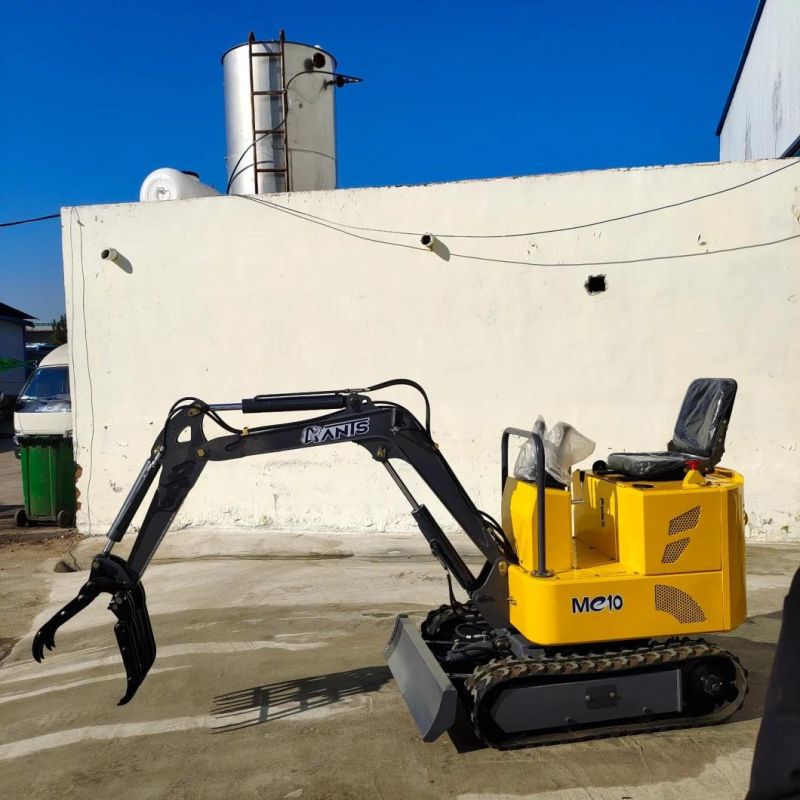 New Design Flexible 1t Mini Electric Excavator Lithium Battery Detachable Crawler Excavator Meets CE Certification