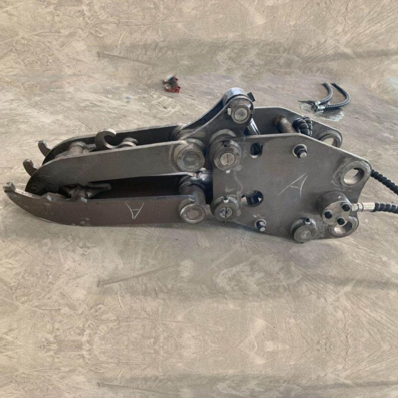 Excavator Hydraulic Gripper for 360 Rotary Rapple Wood Grapple Bucket