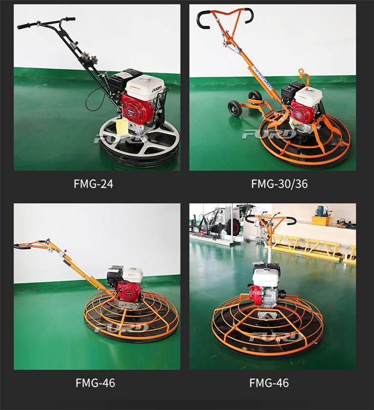 Hot Sale High Quality Gasoline Engine Walk Behind Power Concrete Trowel Machine