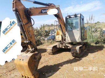 Used Mini Medium Backhoe Excavator Sany Sy75c Construction Machine Second-Hand