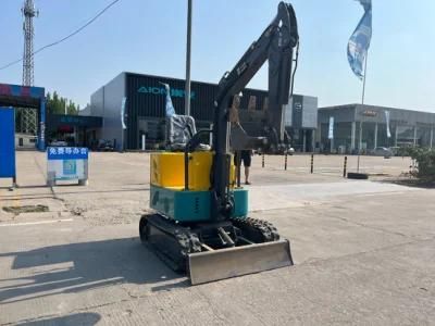 1ton Fast Delivery Low Price Electric Micro Bagger Mini Excavator for Sale