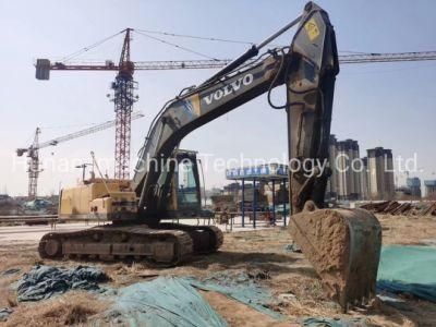 High Performance Used Excavator Volvo Ec210 Medium Excavator for Sale