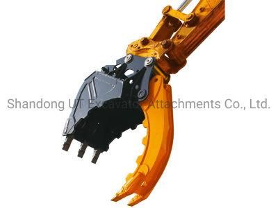 High Repurchase Rate Customization OEM Mini Excavator Hydraulic Rotating Grab Bucket