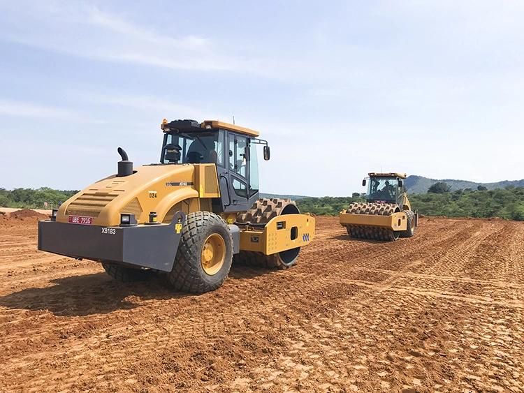 18 Ton Full Hydraulic Single Drum Vibratory Road Roller Compactor