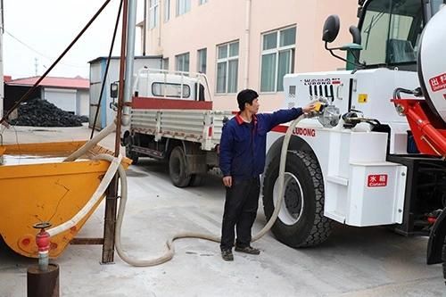 Haiqin Brand 5.0m3 Self Loading mobile Concrete Mixer (HQ5.0) for Sale