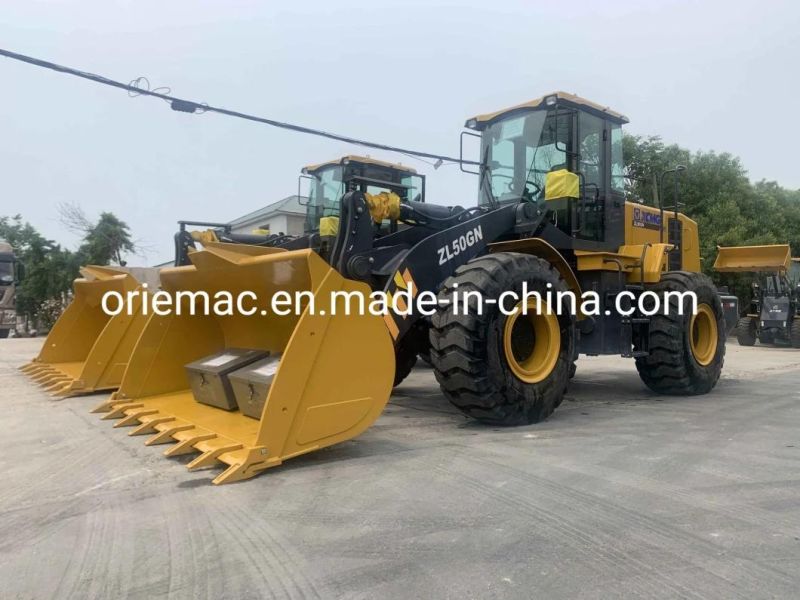China 5 Ton Wheel Loader Zl50gn Hot Lw500kn Lw500fn Front End Wheel Loaders for Sale