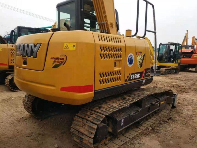 9 Ton Used Secondhand Sany Sy95c Hydraulic Crawler Track Small Mini Construction Machinery Equipment Backhoe Excavadora Usada Excavatrice Excavator Excavators