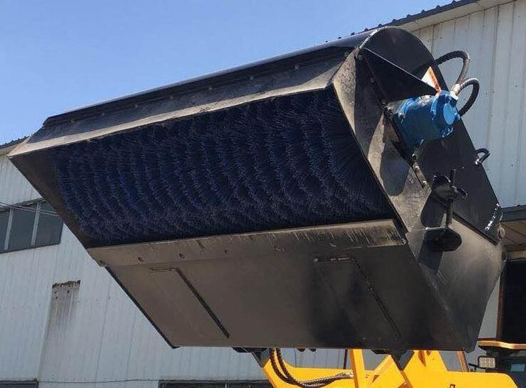 Front End Loader Closed Sweeper Pick up Broom Price