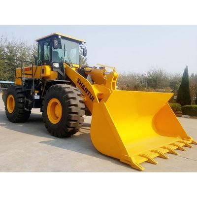 Factory Price of Shantui SL50wn 5 Ton 3m3 Bucket 162kw Industrial Wheel Loader Used for Sale