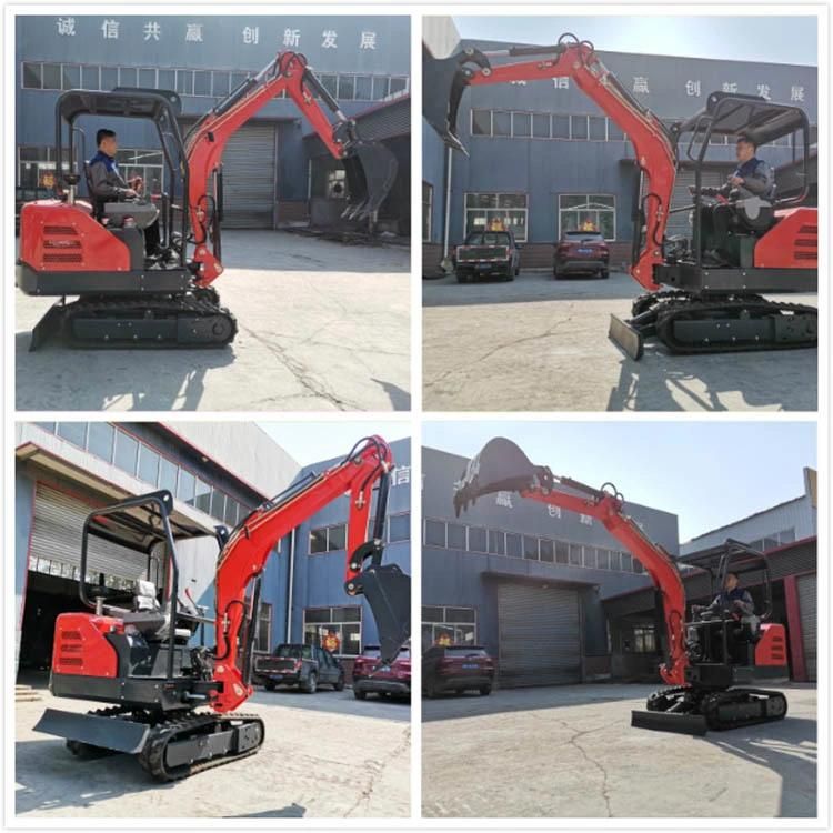 2.5 Ton Mini Wheel Excavator Mini Bucket Crawler Excavator for Sale