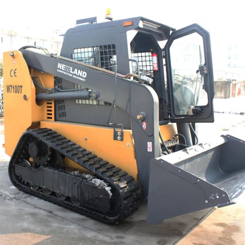 China Supplier Newland Brand 100HP W7100t Skid Steer Loader with Cheap Price for Sale