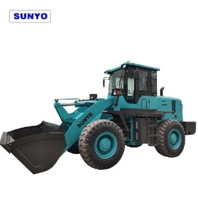 Sunyo Brand Wheel Loader Sy936f Mini Loader as Skid Steer Loader Is Good Construction Machinery.