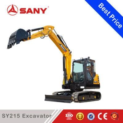 Sany Sy215c Gold Mining Excavators Long Boom Excavator Price