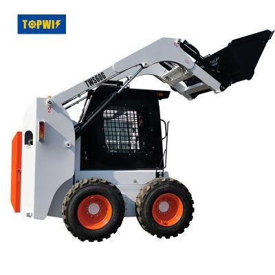 Manufacture Cheap Price CE EPA Front End Loader 50HP 65HP 75HP 85HP Mini Crawler Skid Steer Loader with Breaker Attachments for Sale