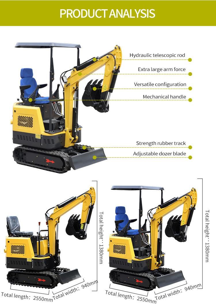 Small Ride on Excavator for Garden Use