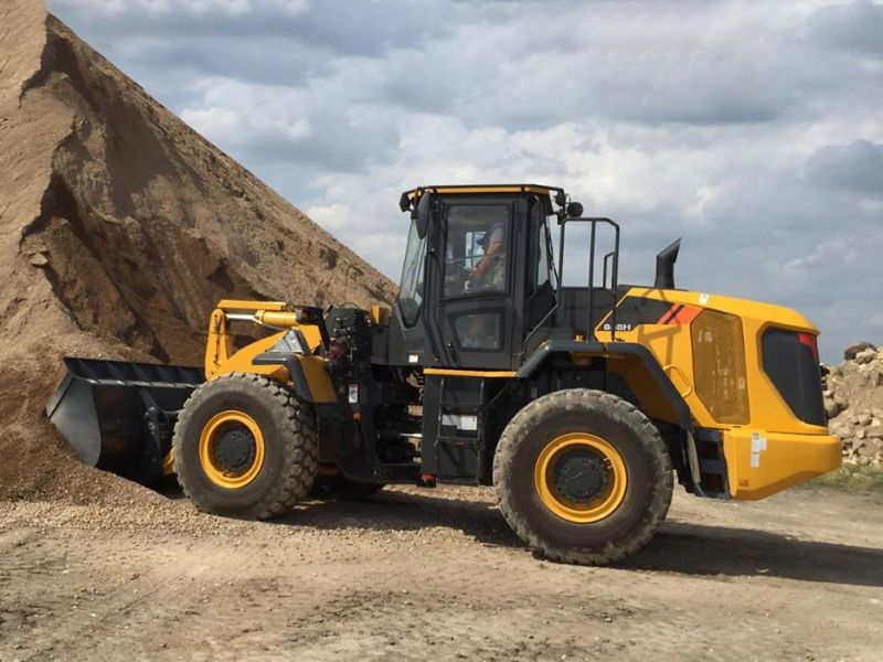 Heavy Duty Handle Machine 15ton Big Bucket Wheel Loader 848h with High Quality