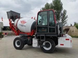 Mobile Self Loading Concrete Mixer Truck 2cbm Cement Mixer Price for Sale
