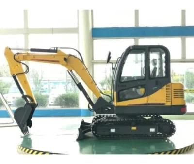 Hq45-8b 4.5ton Mini Excavator with Yanmar Engine Mini Digger