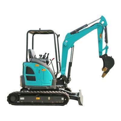 Household Trencher Agricultural Small Digging Machine 2870kg/3ton Canopy Mini Excavators for Sale
