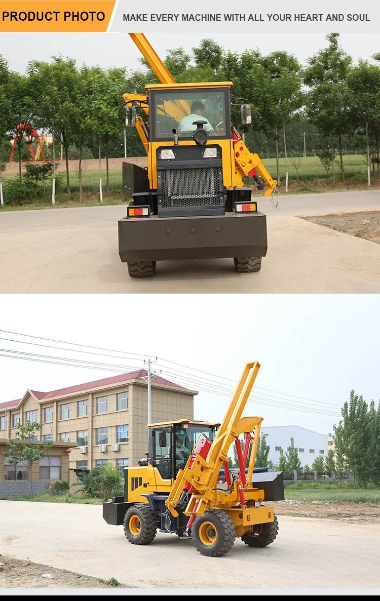 Factory Direct Wheel Diesel Pile Driver for Foundation Construction Engineering/Building Pile Excavating