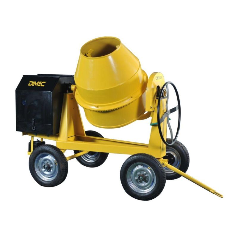 Factory Directly Supply Pme-Cm350 Small Concrete Mixer with Petrol Engine
