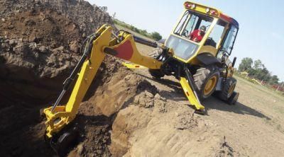 Official W30-25 with AC Towable Backhoe Excavator Price