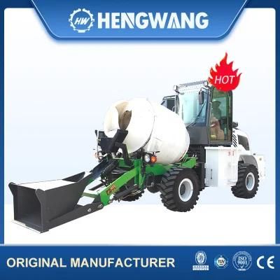 1.2m3 3m3 Cement Price Mobile Concrete Mini Small Mixer Truck
