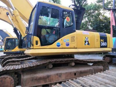 Used Second Hand Komatsuu PC360-7 PC490 PC60-7 1.6 M3 Strong Power Crawler Excavator