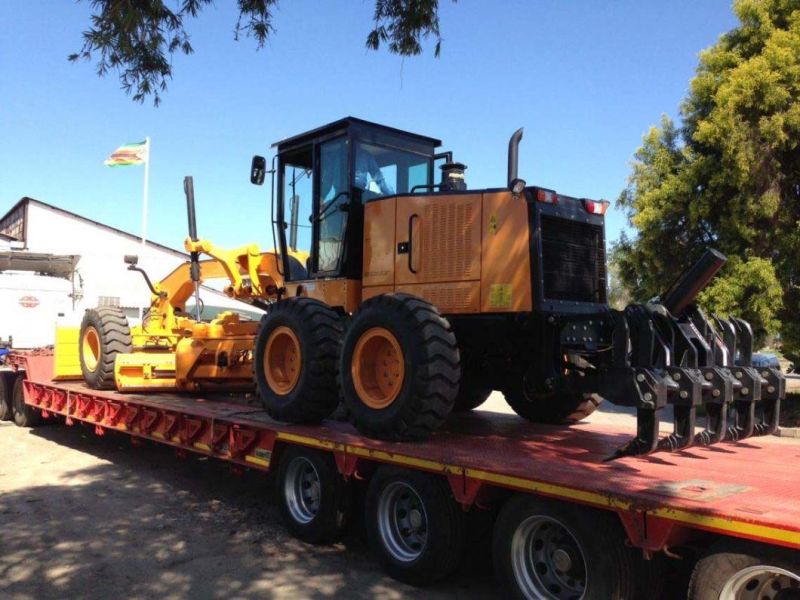 Sag160-5 160HP Motor Grader with Front Blade and Rear Ripper