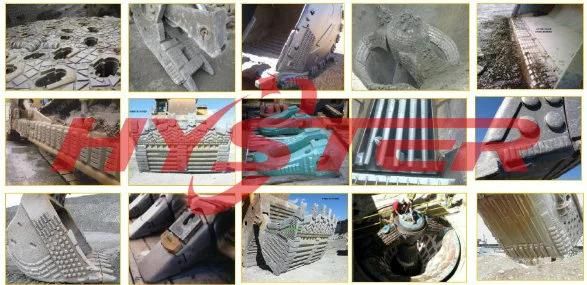 63HRC White Iron Chockblock for Bucket Protection