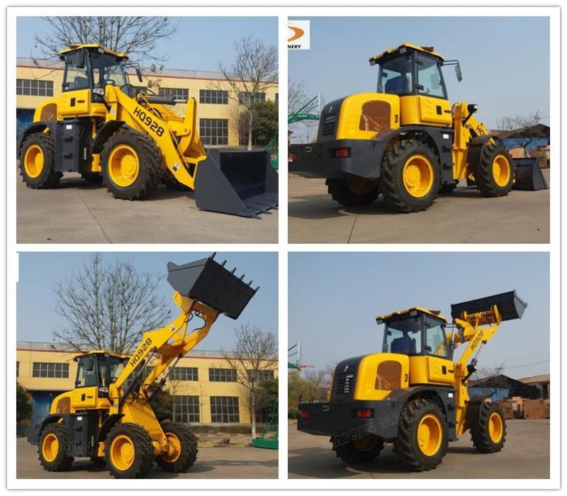 China Factory Haiqin Brand (HQ928) Strong Articulated Wheel Loader