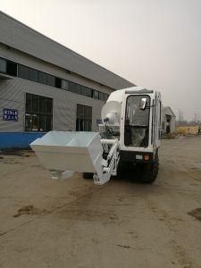 1.2cbm Factory Price Self-Loading Concrete Mixer