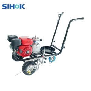 Hand Push Cold Paint Walk Behind Line Painting Machine for Sale