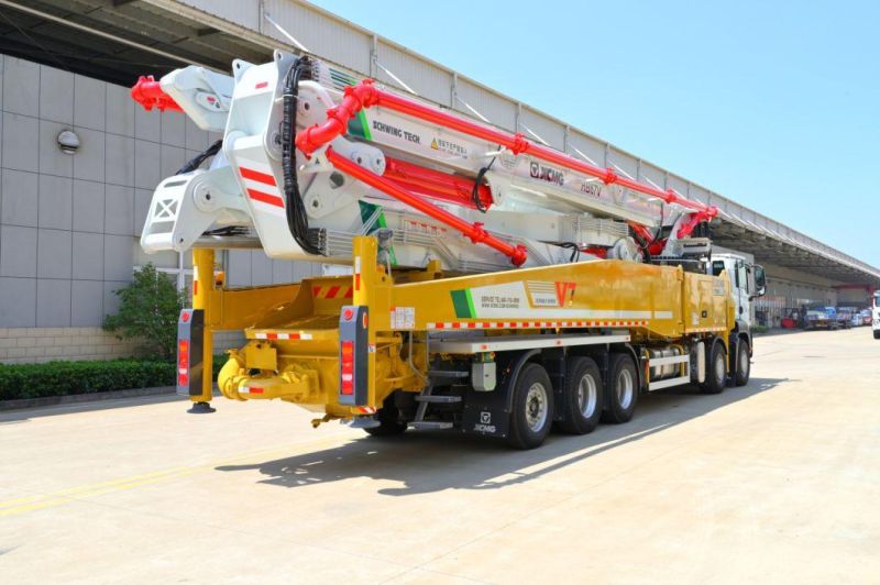 XCMG Schwing 67m Big Concrete Pump with Truck Hb67V China Concrete Sinotruk Sitrak Chassis Truck Price