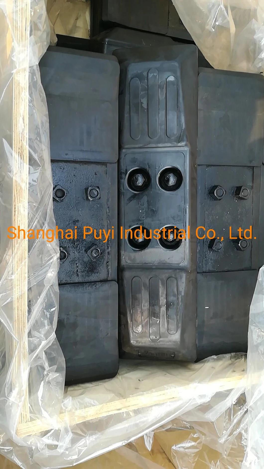 Hitachi Ex200-5 Hydraulic Excavator Roadliner Chain-on Rubber Pad 600c