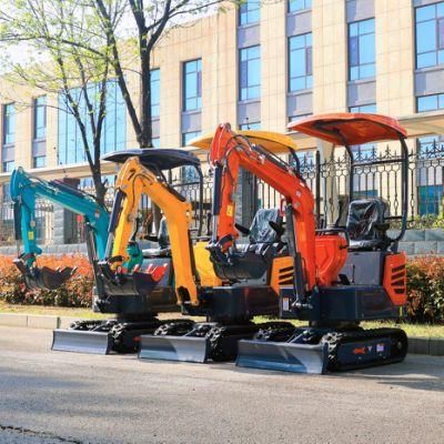 Mini Hydraulic Excavator Price 1.2 Ton Hydraulic Track Digger Mini Excavator