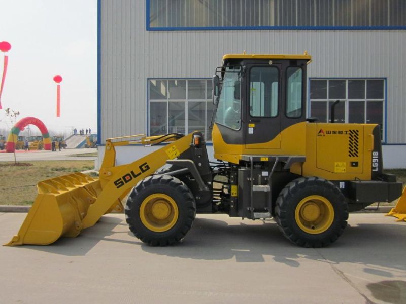 Factory Price Sdlg Brand New 1.8 Ton 2 Ton Mini Wheel Loader L918