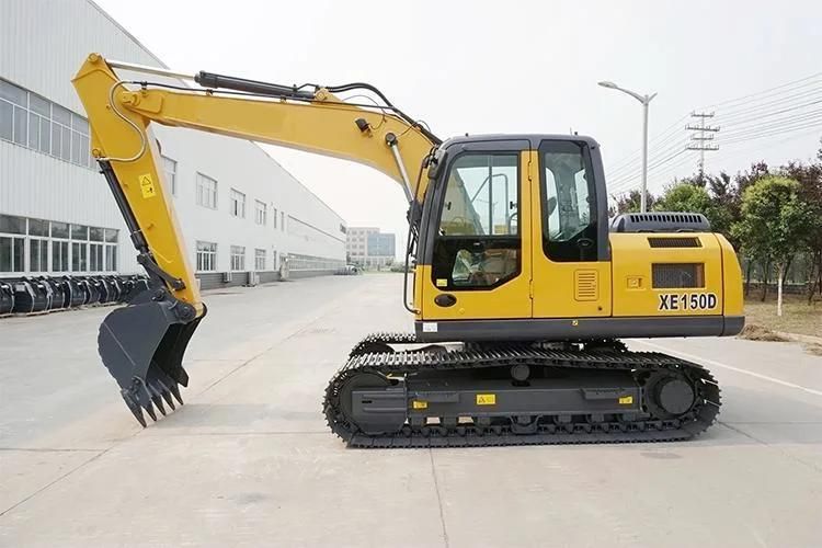 XCMG 15 Ton Xe150d New Hydraulic Crawler Excavator Prices