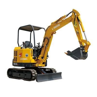 Shanding Mini Excavator SD35u Diesel-Three Cylinder