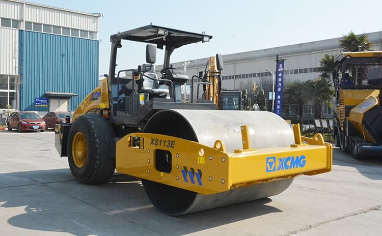 XCMG Official Vibratory Road Roller Xs113e China Cheap 10 Ton Single Drum Road Roller