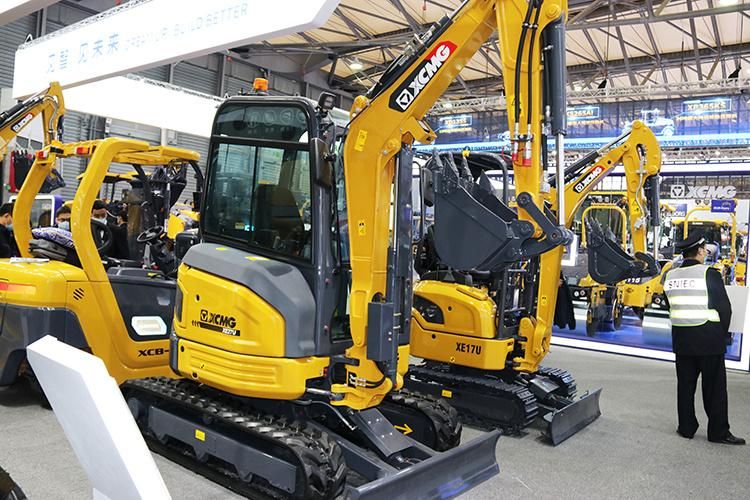 XCMG Official 2.8 Ton New Bagger Xe27u Chinese Mini Excavator Small Digger Price for Sale