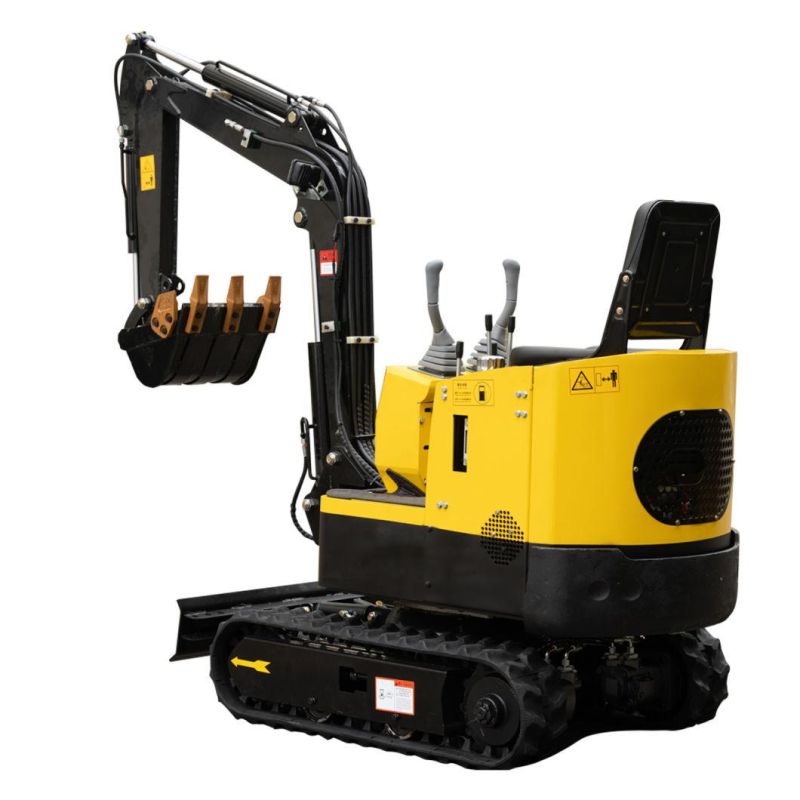 Micro Digger 1000kg Mini Crawler Excavator with 0.025cbm Capacity Bucket