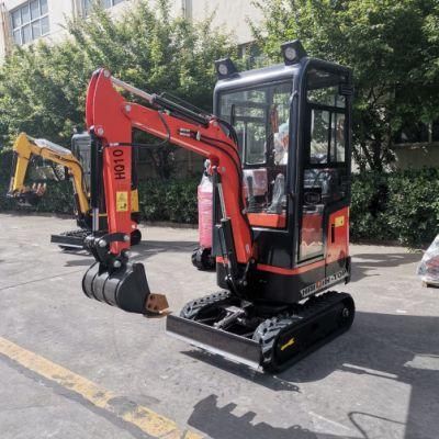 Made in China Top Quality Mini Excavator (HQ10) with CE, Cabin