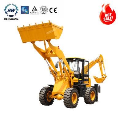 Front End Loader Mini Backhoe Loader for Sale